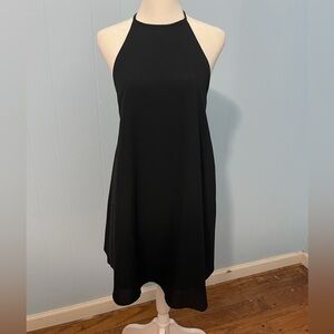 re:named Black Strapless Dress